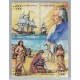 ARGENTINA 1990 GJ 2509/12 SERIE COMPLETA DE ESTAMPILLAS NUEVAS MINT EN CUADRO U$ 6